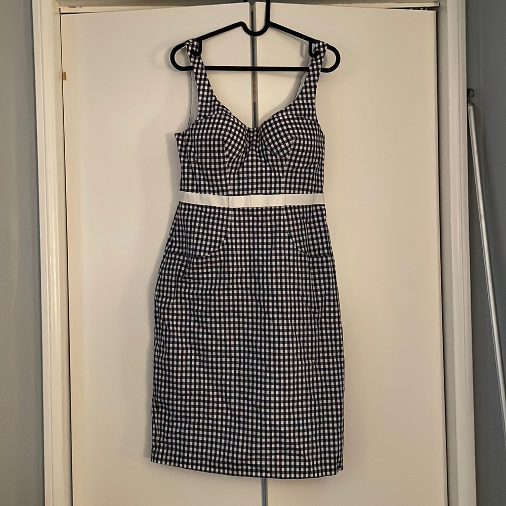 Altuzarra for JCrew Gingham dress NWOT